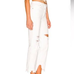 Free People Tapered Baggy Boyfriend Jeans